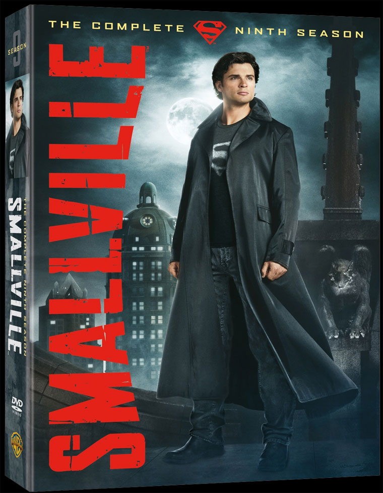 smallville season 9 dvd art