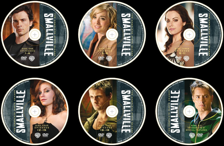 smallville season 9 dvd art