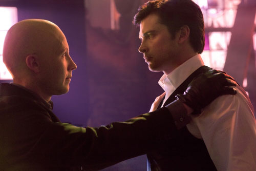 smallville series finale tom welling erica durance michael rosenbaum